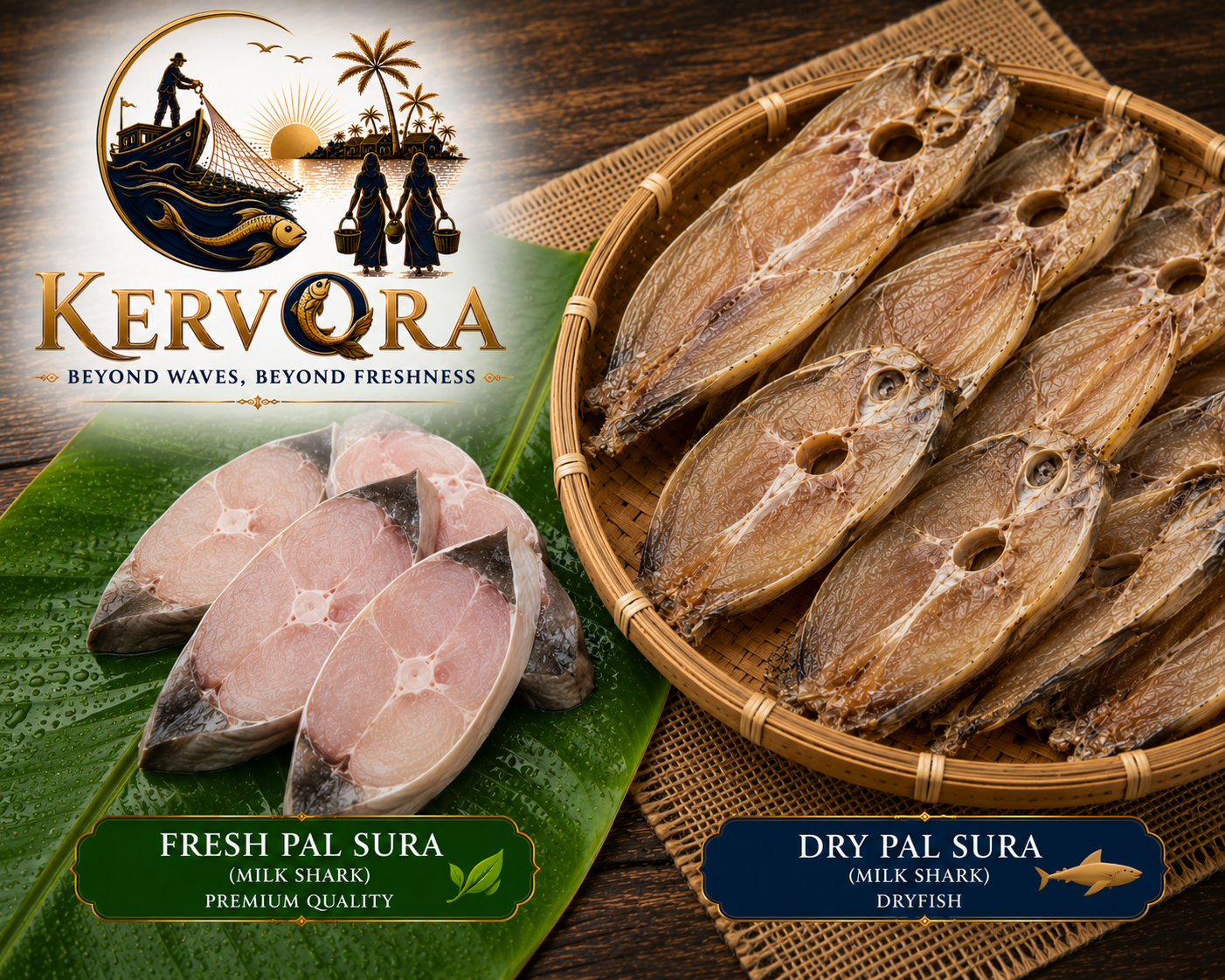 Pal Sura Dry Fish (Sun-Dried Milk Shark)